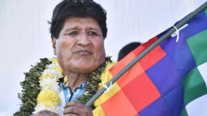 El expresidente Evo Morales