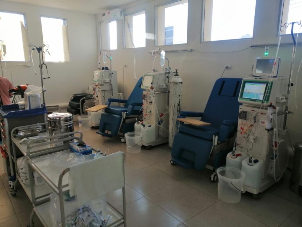 sala de hemodiálisis
