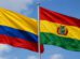 Banderas de Colombia y Venezuela