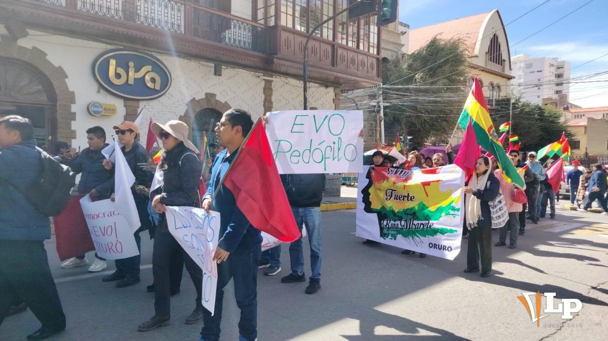 marcha contra los bloqueos