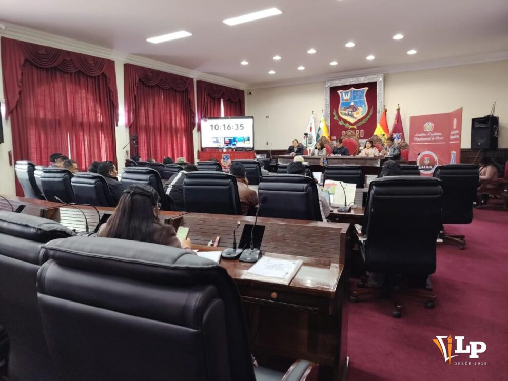 asamblea legislativa Oruro