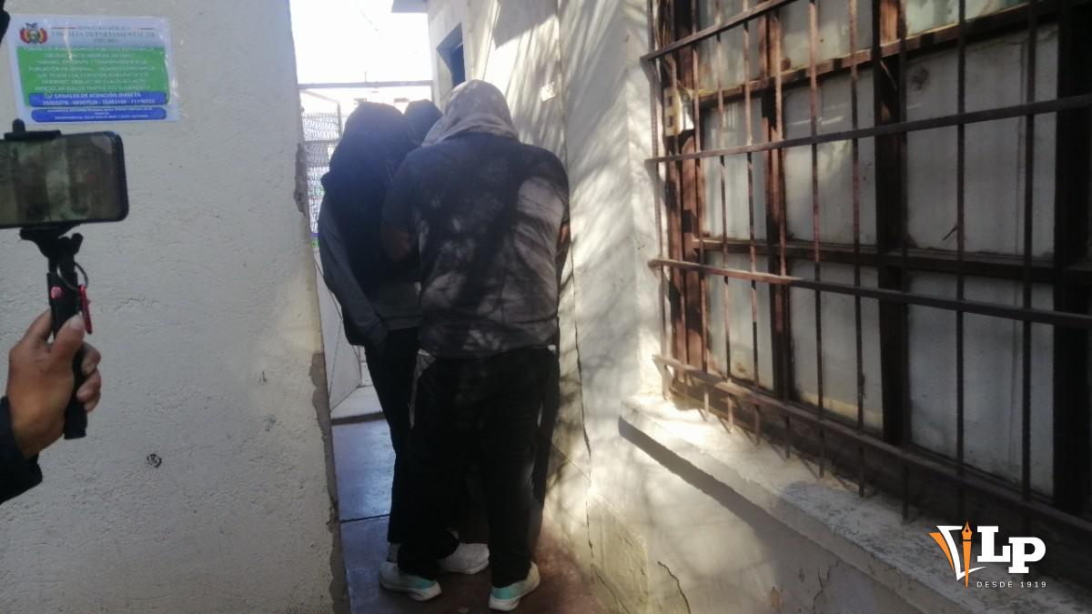 Imagen de los detenidos