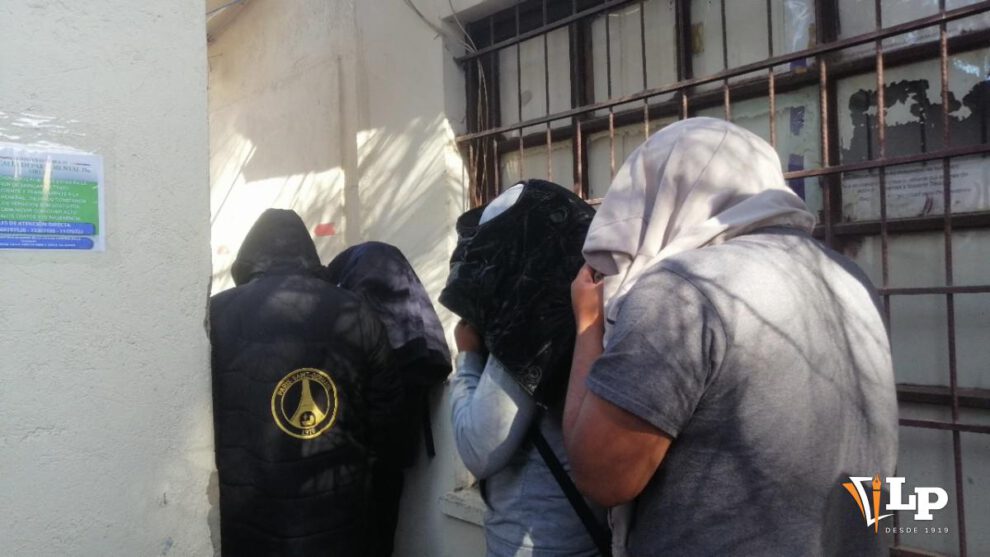 Imagen de los detenidos