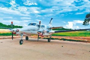 Aeronave presuntamente vinculada a la red de Marset