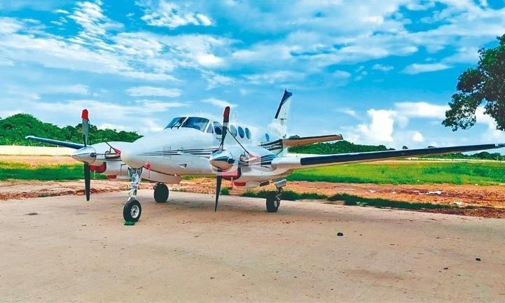 Aeronave presuntamente vinculada a la red de Marset