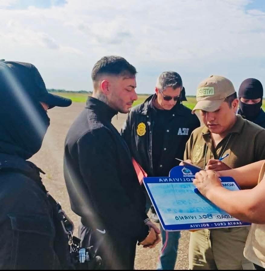 Marset bajo custodia de agentes bolivianos