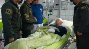 sargento de la Policía Boliviana permanece internado en un centro de salud