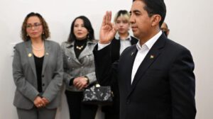 El nuevo ministro de Trabajo, William Bascopé