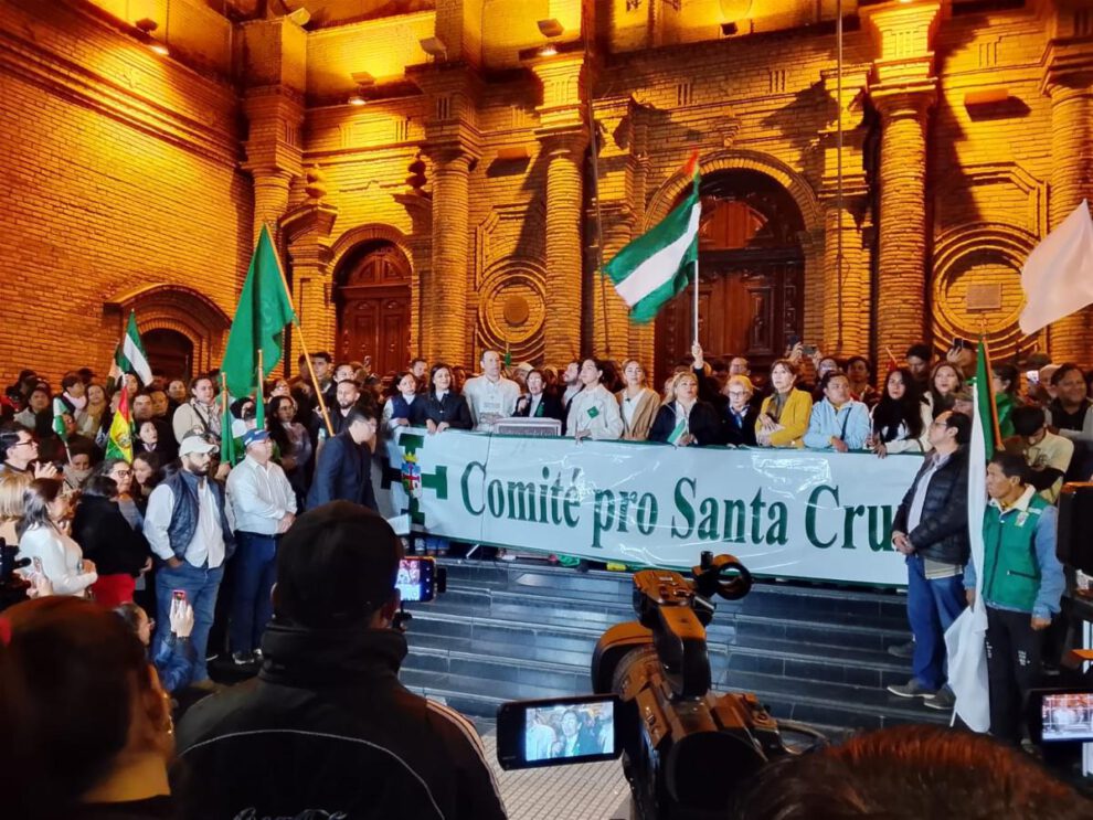 El Comité pro Santa Cruz anunció acciones de desbloqueo desde el domingo
