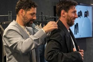 Messi y Ronnie Fieg