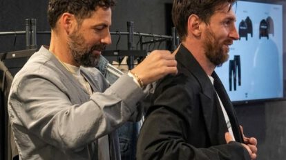 Messi y Ronnie Fieg