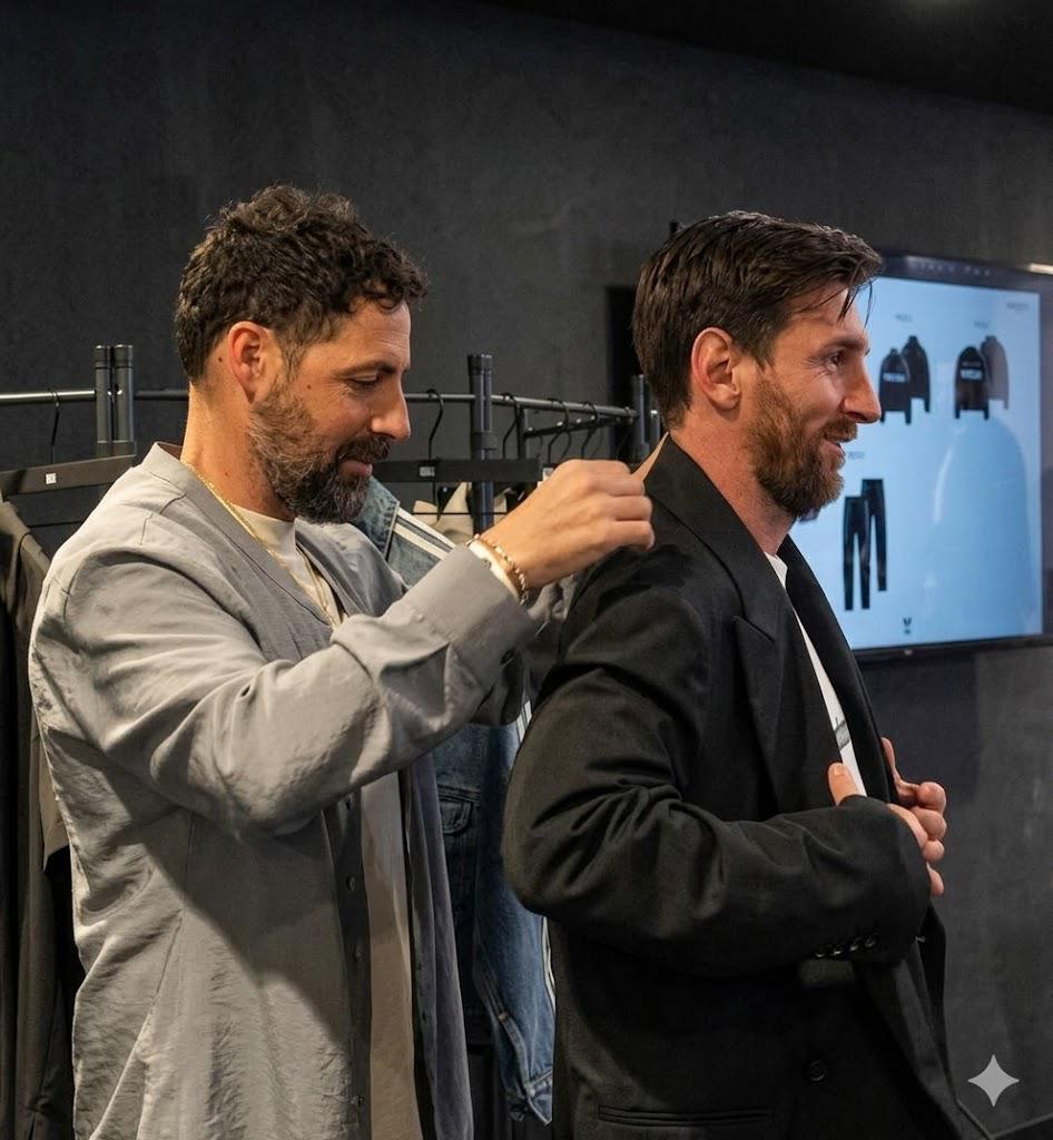 Messi y Ronnie Fieg