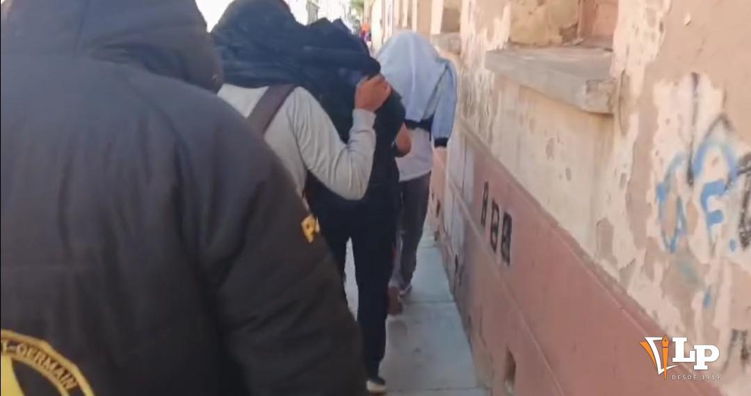Imagen de los detenidos