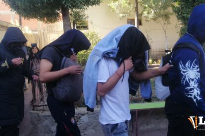 Imagen de los detenidos