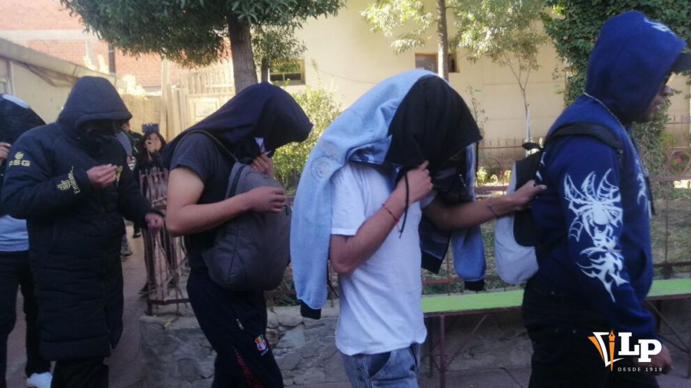 Imagen de los detenidos