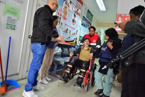 periodista corresponsal herido
