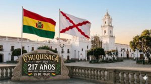Banderas de chuquisaca y bolivia