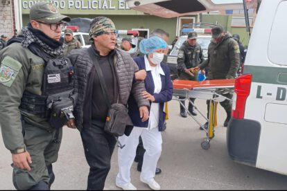 Rescatan a policía