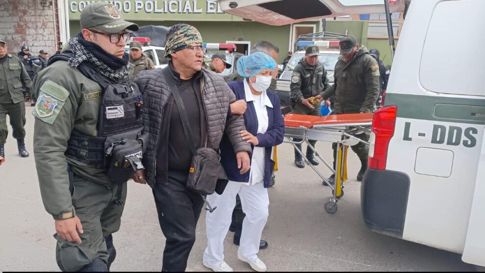 Rescatan a policía