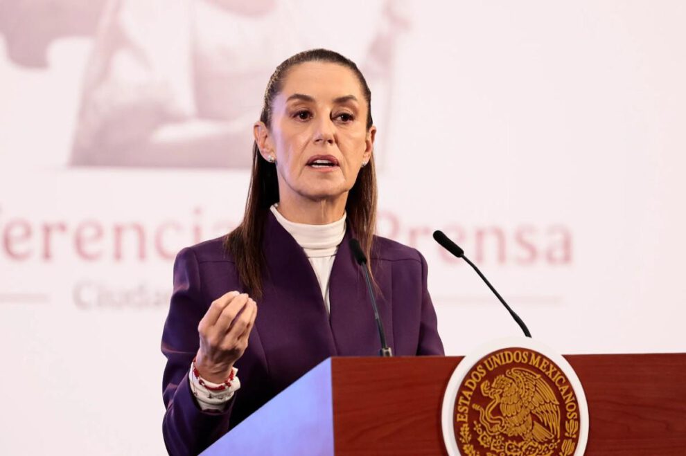 La presidente de México, Claudia Sheinbaum