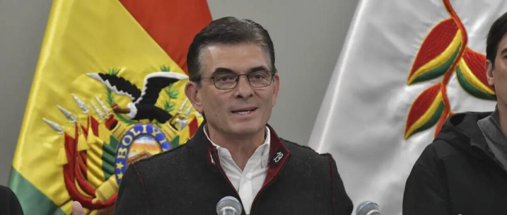 El presidente Rodrigo Paz