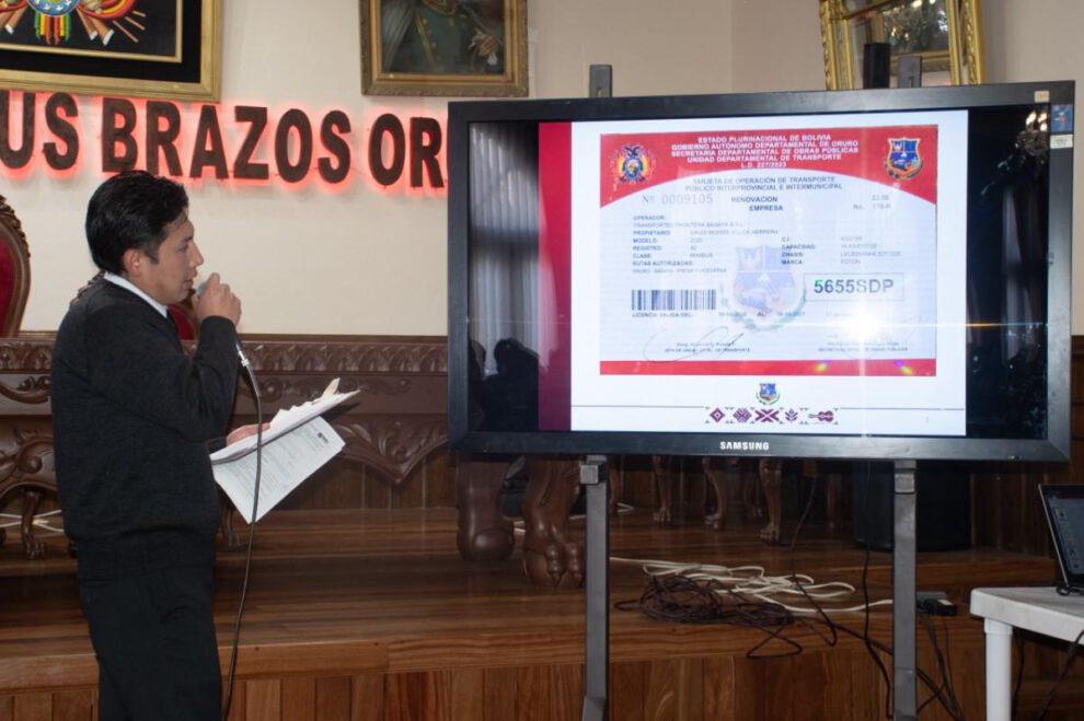 presentación de proyectos de la Gobernación