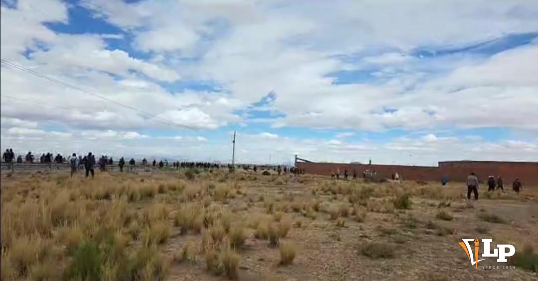 Imagen de los movilizados