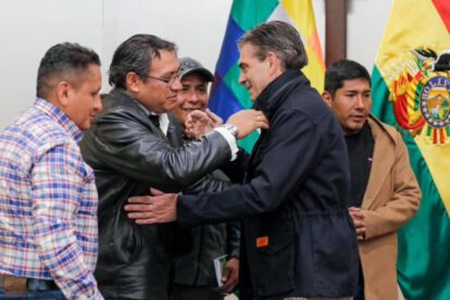 El presidente Rodrigo Paz