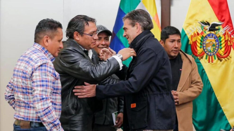 El presidente Rodrigo Paz
