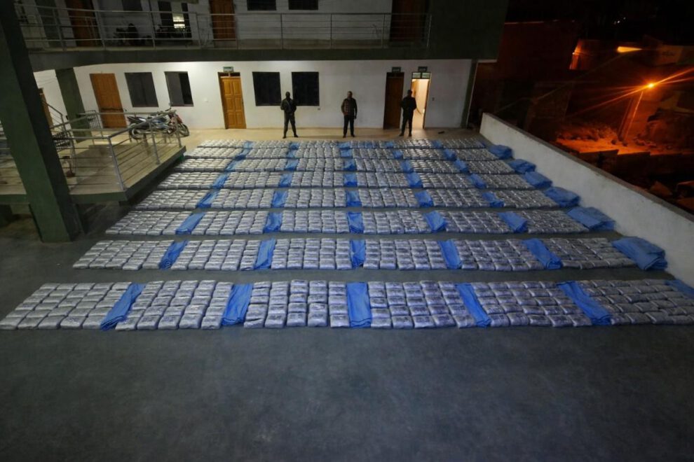 Imagen de los resultados del operativo