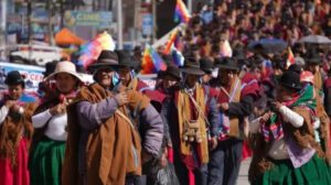 Los campesinos de La Paz y la COB lideran las protestas en Bolivia