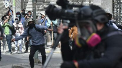 ataque a prensa boliviana