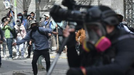 ataque a prensa boliviana