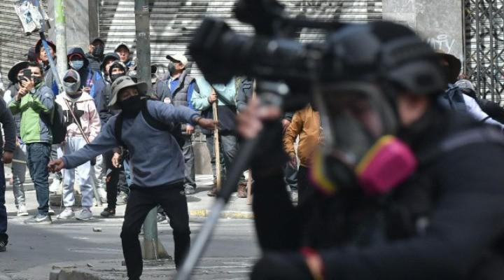 ataque a prensa boliviana