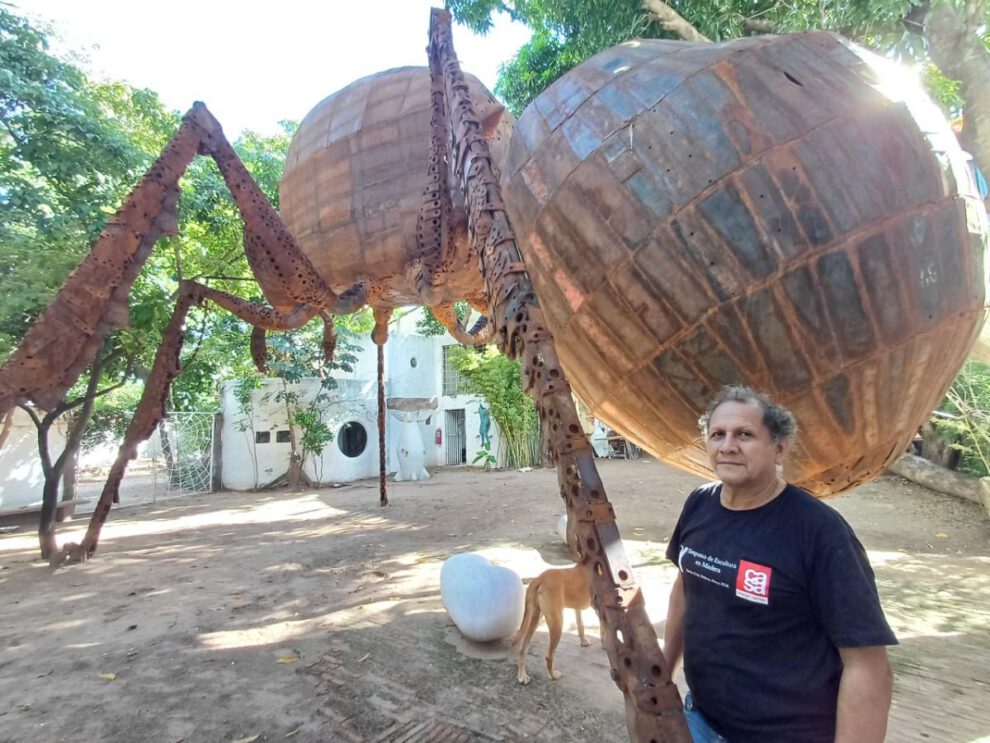 foto de escultor