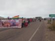 marcha de comunarios de Salinas