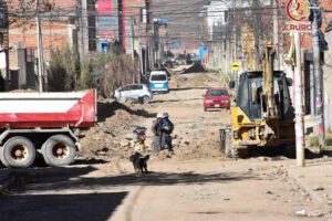 construccion de alcantarillado Oruro