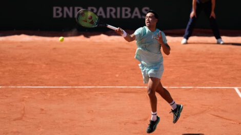 Ronald Garros, Hugo Dellien vs. Valentín Royer, Primera ronda del cuadro principal