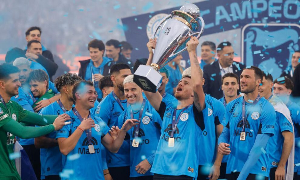 Torneo Apertura de Argentina, Belgrano vs. River Plate, Belgrano campeón por primera vez en su historia