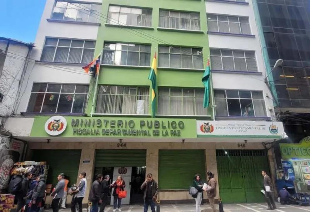 Instalaciones de la Fiscalía Departamental de La Paz