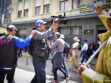 periodistas durante manifestaciones