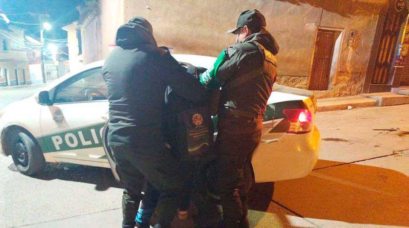 Dos personas fueron detenidas en el marco del operativo policial