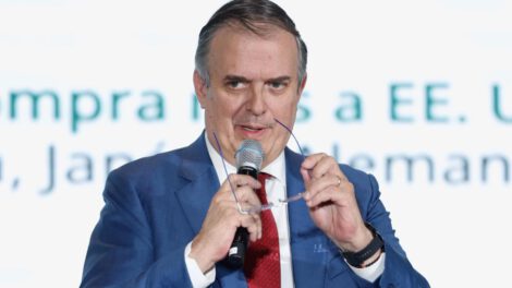 El secretario de Economía, Marcelo Ebrard