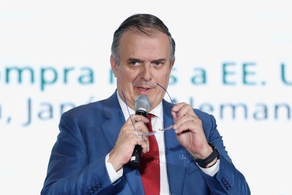 El secretario de Economía, Marcelo Ebrard