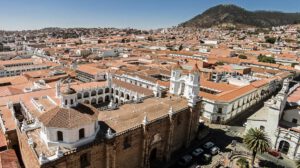 Vista panorámica de la ciudad de Sucre