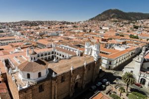 Vista panorámica de la ciudad de Sucre