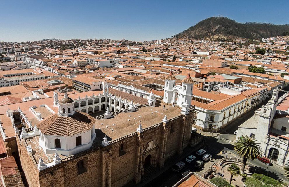 Vista panorámica de la ciudad de Sucre