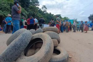 Las rutas del norte de La Paz fueron cerradas el 27 de abril con una decisión de la federación de comunidades interculturales