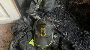 Imagen de los destrozos