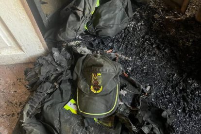 Imagen de los destrozos